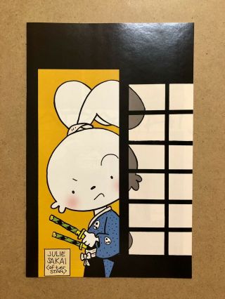 Usagi Yogimbo 6 - Chibi By Julie Sakai - 35th Ann.  Albedo 2 Homage - Ltd To 500