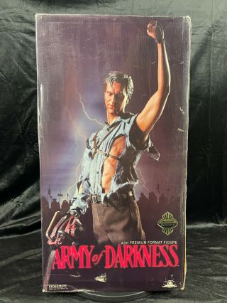 Sideshow Army Of Darkness Evil Dead Bruce Campbell " Ash Premium Format Exclusive