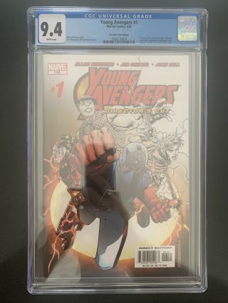 Young Avengers 1 Cgc 9.  4 Director 