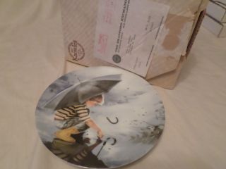 Pemberton & Oaks 1982 Collector Plate " Touching The Sky "