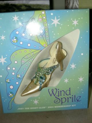 Just The Right Shoe By Raine - Wind Sprite Item 90217 Signed