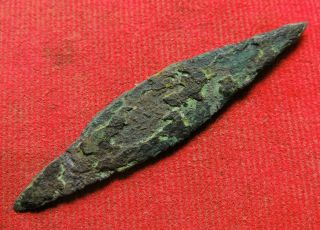 Ancient Bronze Celtic Small Knife