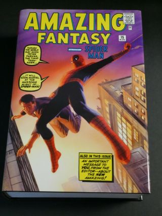 The Spiderman Marvel Omnibus Volume 1 By Stan Lee & Steve Ditko