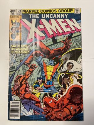 Uncanny X - Men 129 1st Appearance Kitty Pryde And Emma Frost