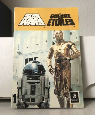 Star Wars General Mills Cereal Canada Booklet Guerre Des Etoilles Brochure