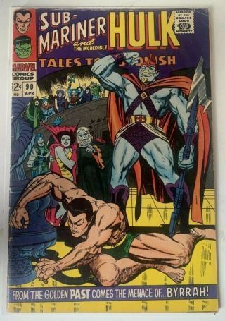 Tales To Astonish 90 (marvel,  1967) 1st Abomination Appearance