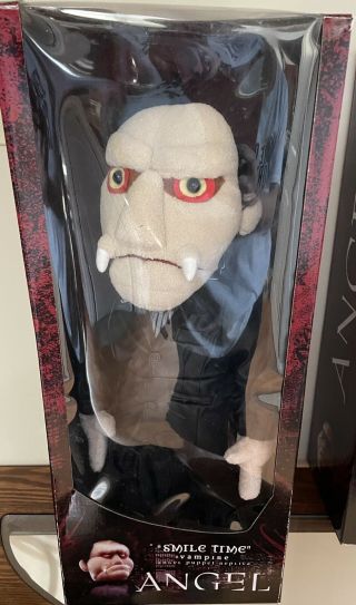 Buffy The Vampire Slayer Angel " Smile Time " Vampire Puppet Collectible Puppet