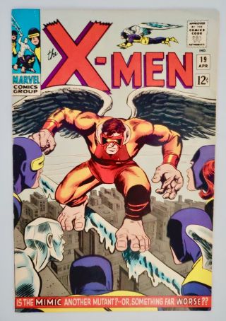 1966 Marvel Comics Book X - Men 19 Origin & 1st App Mimic Jack Kirby & Stan Lee