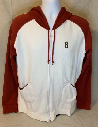 Nike Team Boston Red Sox Full Zip Hoodie Jacket Mens Size Xl Mlb Baseball