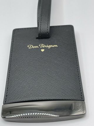 Dom Perignon Champagne Collectible Luggage Tag In Gift Box Rare Not In Shops