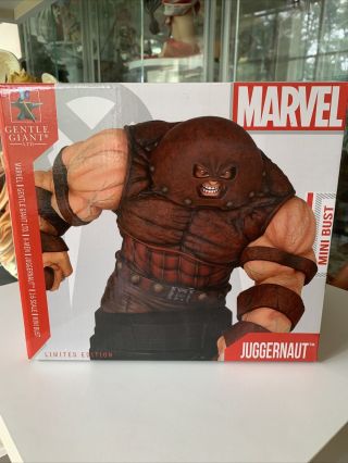 Gentle Giant Marvel Juggernaut Mini Bust Ltd 16/910 Statue X - Men 1/6 Scale
