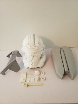 Star Wars Commander Cody Clone Trooper Helmet And Jet Pack 1:1 Scale Diy Kit