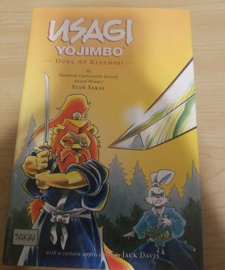 Usagi Yojimbo Duel At Kitanoji Limited Edition Hardcover Signed & Numbered