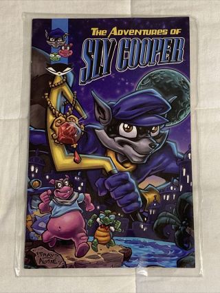 Adventures Of Sly Cooper 1 Comic Book Rare Sony Playstation Promo