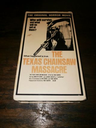 TEXAS CHAINSAW MASSACRE ASTRAL VIDEO SLIP EXTREMELY RARE 3