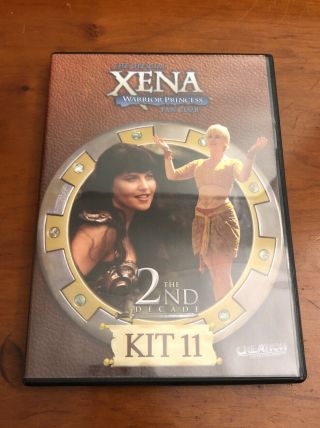 Xena Warrior Princess Official Fan Club Kit 11 Dvd Lucy Lawless The 2nd Decade