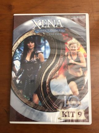 Xena Warrior Princess Official Fan Club Kit 9 Dvd Lucy Lawless 10 Anniversary