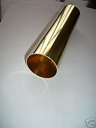 2 " Dia.  Solid Brass Tube - 6 Ft - Bar Foot Rail Tube