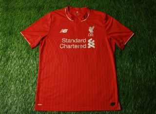 Liverpool England 2015/2016 Rare Football Shirt Jersey Home Balance