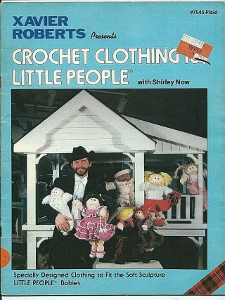 1982 Vintage Cabbage Patch Kids Crochet Clothing Little People Doll Cute Outfits