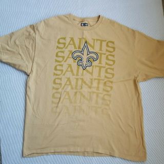 Orleans Saints Nfl T - Shirt Size 2xl Nfl Team Apparel Brand Drew Brees