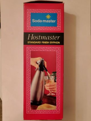 Vintage Soda - Master Hostmaster Standard Finish Syphon