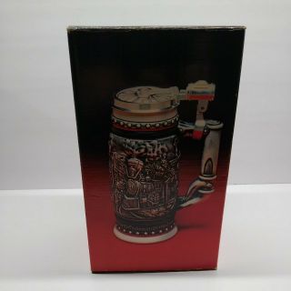 Vintage Avon Age Of The Iron Horse Ceramic Beer Stein Open Box