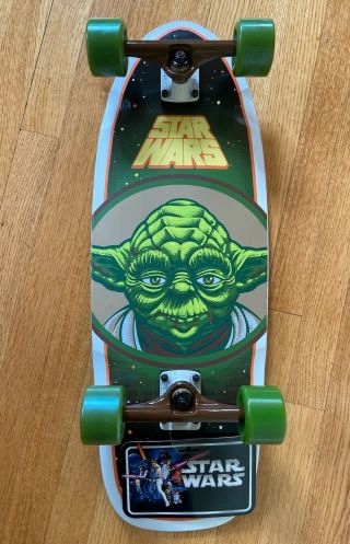 Star Wars Santa Cruz Limited Edition Collectible Yoda Cruzer Skateboard