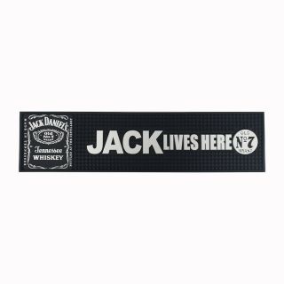 Jack Daniels - Rubber Bar Mat Runner