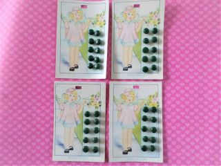 Vintage Baby Buttons On Graphic Cards
