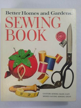 1961 Vintage Better Homes & Gardens Sewing Book How To Sew Mcm Binder