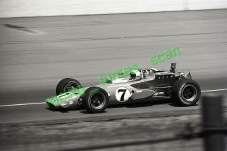 1970 Indy Car Racing Photo Negative A.  J.  Foyt Coyote / Ford Indy 500