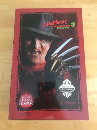 Sideshow Collectibles Exclusive Nightmare On Elm Street 3 Freddy Krueger Figure