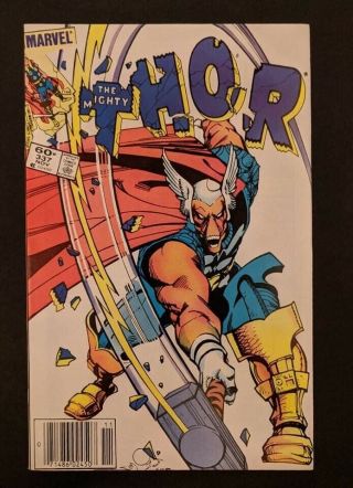 The Mighty Thor 337 - 1st App Beta Ray Bill Nm Hot Key Book