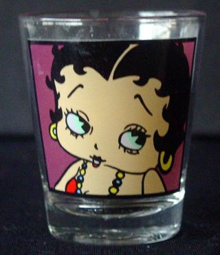 Betty Boop Stars At Mgm Grand Las Vegas Shot Glass - Rare