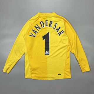 Van Der Sar Manchester United 2006 2007 Goalkeeper Shirt Jersey Nike Kids M
