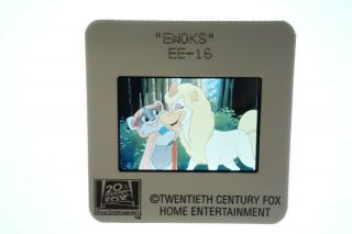 Star Wars Lucasfilm Ewoks Cartoon Princess Kneesaa 35mm Vintage Slide 1985
