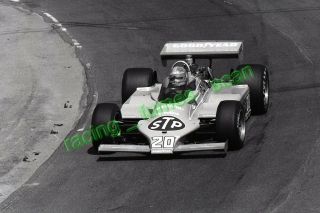 1981 Indy Car Racing Photo Negative Gordon Johncock California 500 Riverside