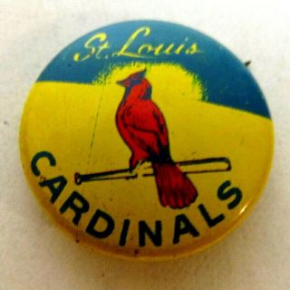 1965 Guys Potato Chip Pin Pinback Button,  St.  Louis Cardinals