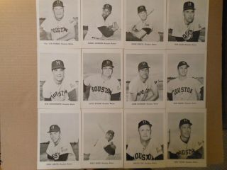 Vintage Black And White Photos Of Players On The Houston Astros