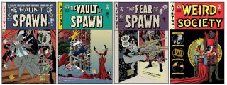 Spawn 10 Remastered Cerebus Todd Mcfarlane Dave Sim Ec Style Covers 200 Copies