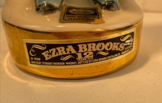 Vintage Ezra Brooks Hopi Kachina Whiskey Decanter Bottle Longhair 1973 Heritage 2