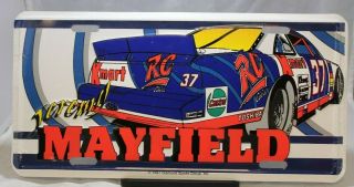 Jeremy Mayfield 37 Nascar License Plates