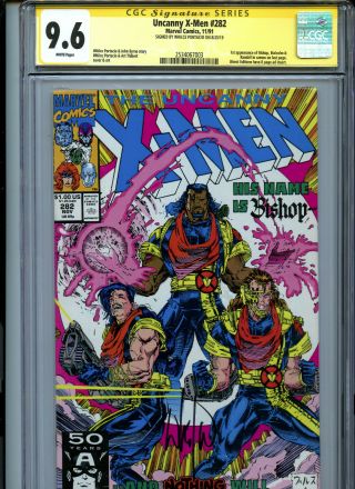 Uncanny X - Men 282 (1991) Marvel Cgc 9.  6 White Pages 1st Appearance Of Bishop