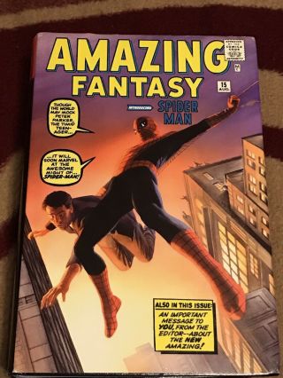 The Spider - Man Omnibus Vol 1 Lee Ditko Oop Hc Comics Hardcover