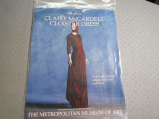 Folkwear Pattern 505 Claire Mccardell Cloister Dress - Wedding,  Prom,  Party
