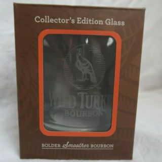 Wild Turkey Bourbon Glass Collector 