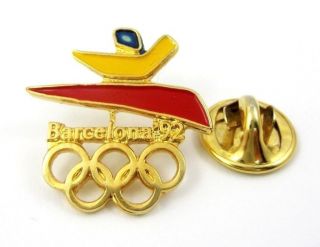 1992 Barcelona Summer Olympic Games Official Logo Pin