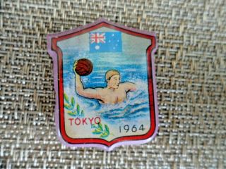1964 Summer Olympic Games In Tokyo Japan Pin Water Polo