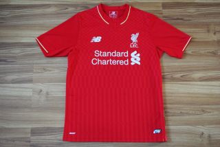 Liverpool England 2015/2016 Home Football Shirt Jersey Balance Sz Young Red
